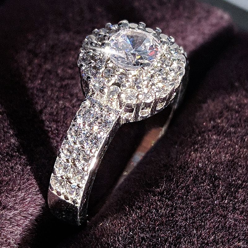 Bague Emilie en Argent et pierre Zircon